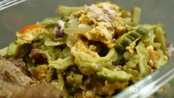 Healthyfied Ampalaya with Egg
