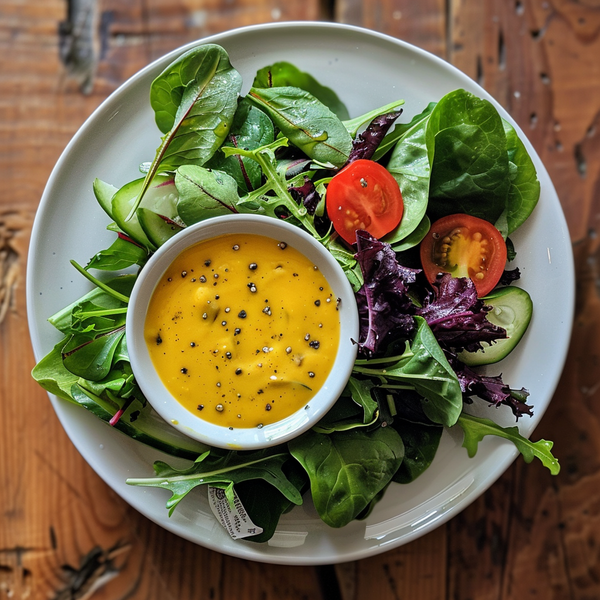 Low-Calorie Honey Mustard Salad Dressing Recipe